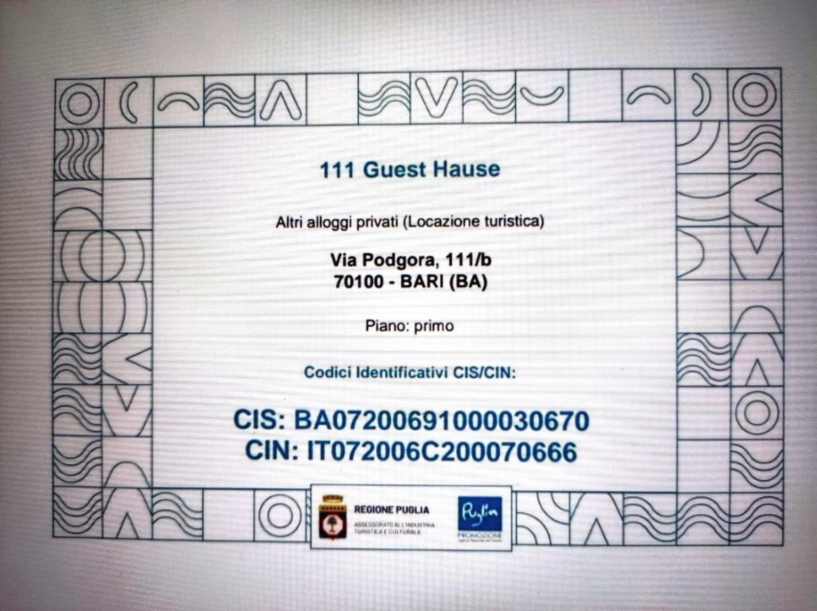 111 Guest House Μπάρι Εξωτερικό φωτογραφία
